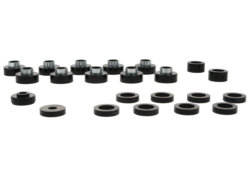 Whiteline W93549 Body Mount and Radiator Support Bushings for Jeep CJ5 and CJ7