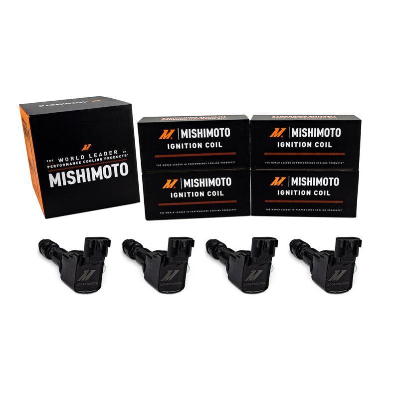 Mishimoto 06-10 Chevrolet Cobalt I4 Ignition Coil Set - High-Performance Replacement for Improved Engine Start and Idle