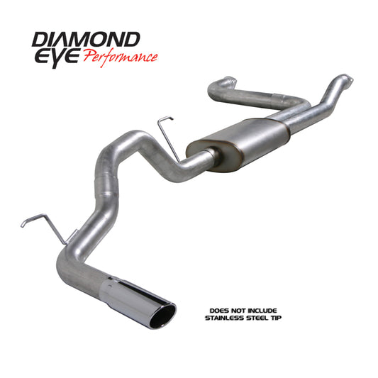 Diamond Eye Performance 3-1/2 Inch Catback Exhaust Kit for 2004-2012 Nissan Titan 5.6L V8