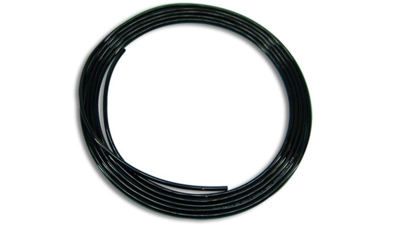 Vibrant 5/32 inch OD Polyethylene Vacuum Tubing - 10 ft Black for Automotive and Fluid Applications