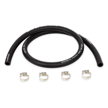 Mishimoto Universal 1-Inch x 4-Foot Catch Can Hose with Clamps