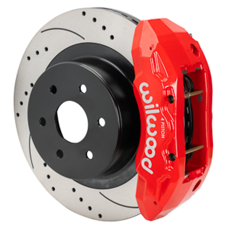 Wilwood Rear Brake Kit for Chevy Silverado & GMC Sierra 99-18 with 16x1.25 D&S Rotors - Red