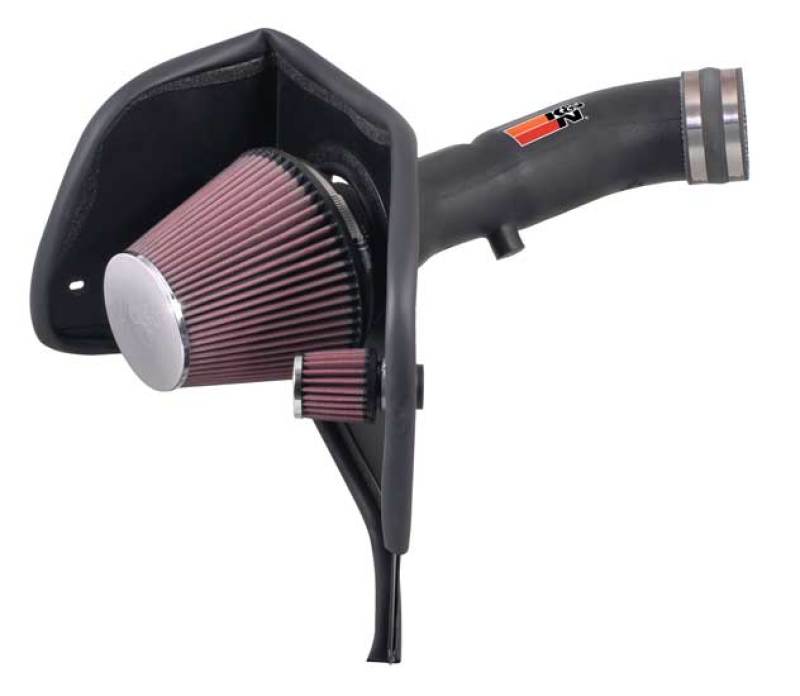 K&N Engineering 63-3065 AirCharger Performance Intake for 2007-2009 GM Colorado, Hummer H3, and H3T with 3.7L Engine