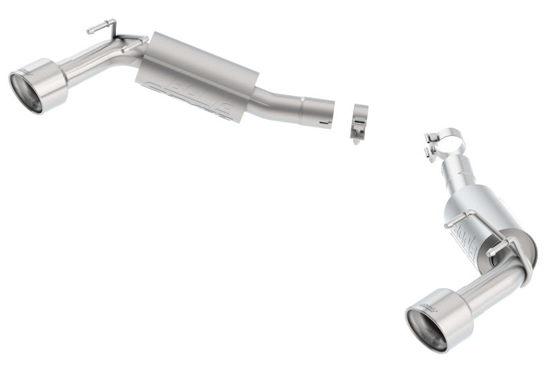 Borla S-Type Axle-Back Exhaust System for 2010-2013 Chevrolet Camaro 3.6L V6 and 6.2L V8 Models