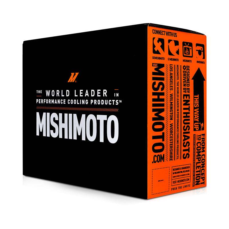 Mishimoto Universal 19 Row Thermostatic Oil Cooler Kit - Black for Ford Mustang
