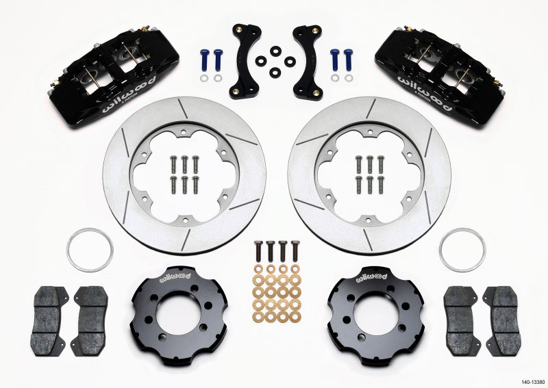 Wilwood Dynapro 6 Front Hat Kit with 11-inch GT Rotors for 2001-2003 Mazda Miata