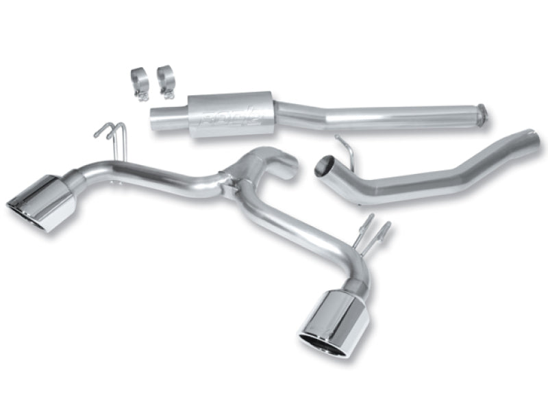Borla S-Type Cat-Back Exhaust System for 2009-2017 Mitsubishi Lancer Ralliart 2.0L Turbo