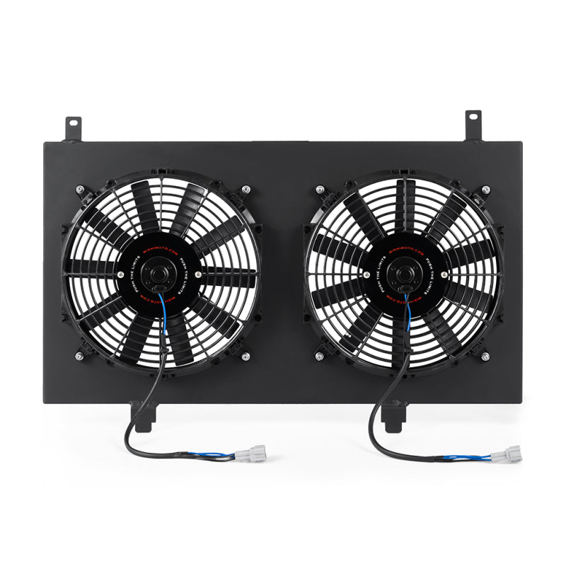 Mishimoto 2003-2006 Nissan 350Z Aluminum Fan Shroud Kit Black – Improved Cooling & Engine Protection
