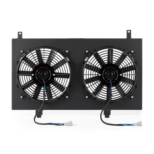 Mishimoto 2003-2006 Nissan 350Z Aluminum Fan Shroud Kit Black – Improved Cooling & Engine Protection