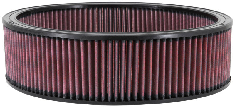 K&N Engineering Custom Round Air Filter 14 inch OD, 12 inch ID, 4 inch Height – High-Flow Reusable Air Filter for Enhanced Performance