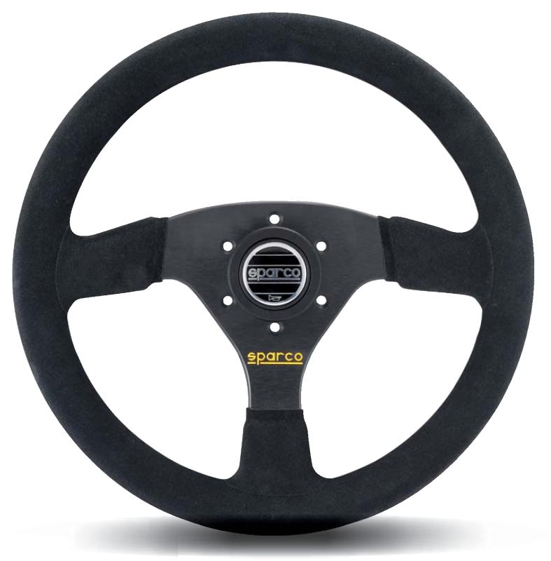 Sparco 015R323PSNR Suede Black Steering Wheel – Precision Automotive Control