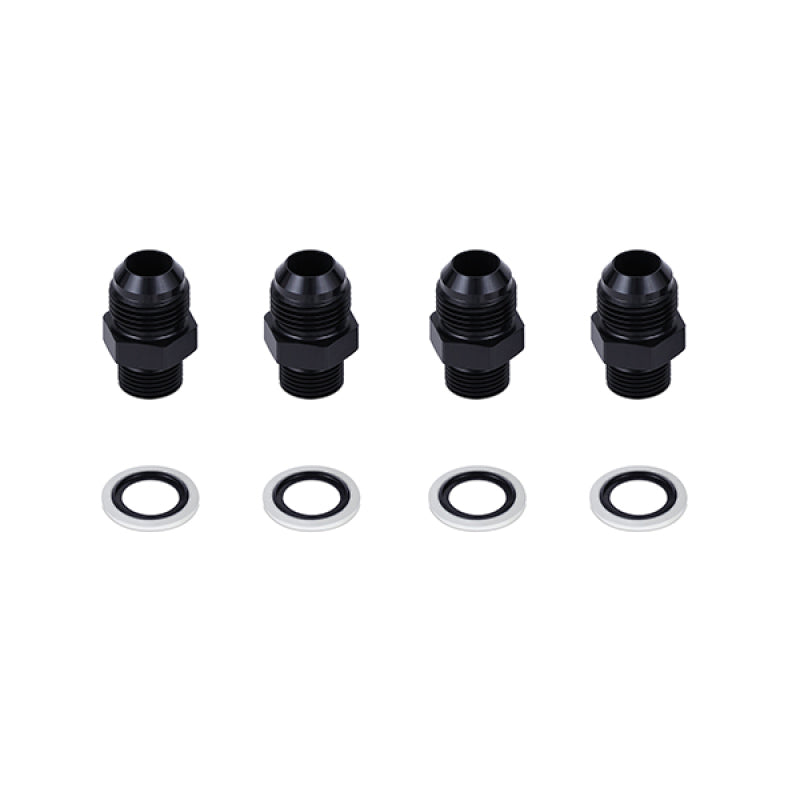 Mishimoto Oil Line Kit for Mazda RX-8 (2004-2011) - Reinforced Braided Stainless Steel Lines and Aluminum Fittings