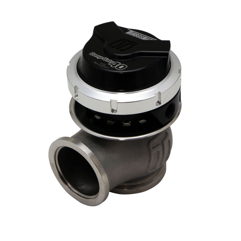 Turbosmart GenV CompGate40 7 psi External Wastegate - Black for Automotive Performance