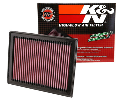 K&N Engineering High-Flow Reusable Air Filter for Nissan Juke 2011-2014 - Part #33-2409