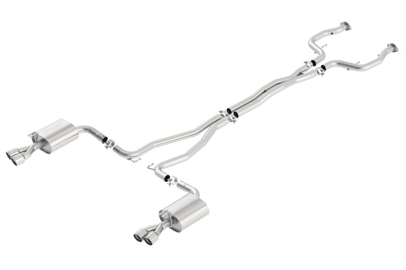 Borla 08-09 Pontiac G8/GT 6.0L V8 and GXP 6.2L V8 Cat-Back Exhaust with X Pipe