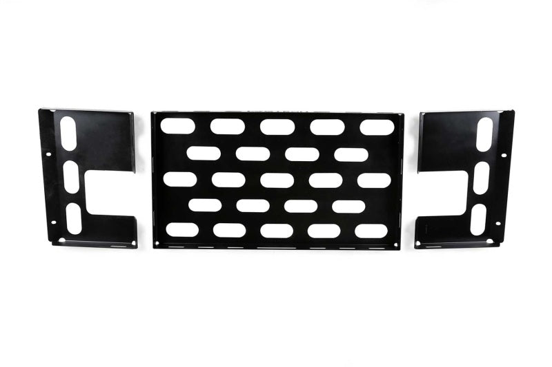 Fabtech 18-21 Jeep JL Interior Cargo Rack - Heavy Duty Steel Double Deck Storage Solution