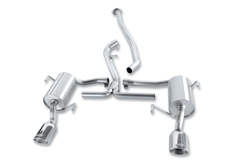 Borla S-Type Cat-Back Exhaust System for 2008-2011 Subaru Impreza 2.5L 4-Cylinder Sedan