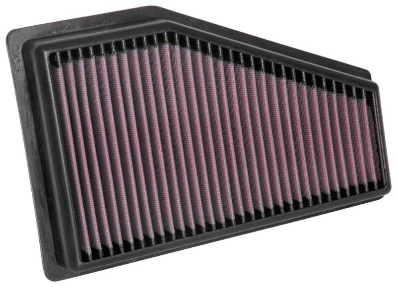 K&N Engineering 33-5089 High-Flow Replacement Air Filter for 2019-2020 Jeep Cherokee L4-2.4L V6-3.2L