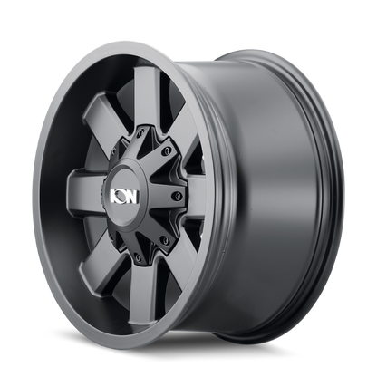 ION Wheels 141 Series Satin Black 20x9 Dual Bolt Pattern Wheel with 18mm Offset