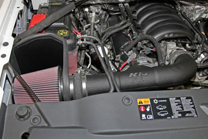 K&N Engineering 57-3082 Cold Air Intake Kit for Chevy Silverado and GMC Sierra 1500 V-8 5.3/6.2L