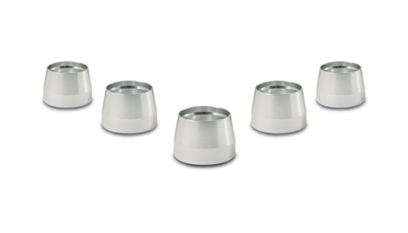 Vibrant -10AN PTFE Hose Olive Inserts - Pack of 5