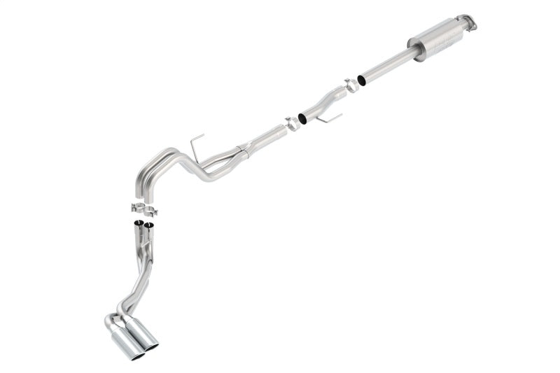 Borla ATAK Cat-Back Exhaust for Ford F-150 2015-2016 3.5L EcoBoost with Truck Side Exit - Part #140619