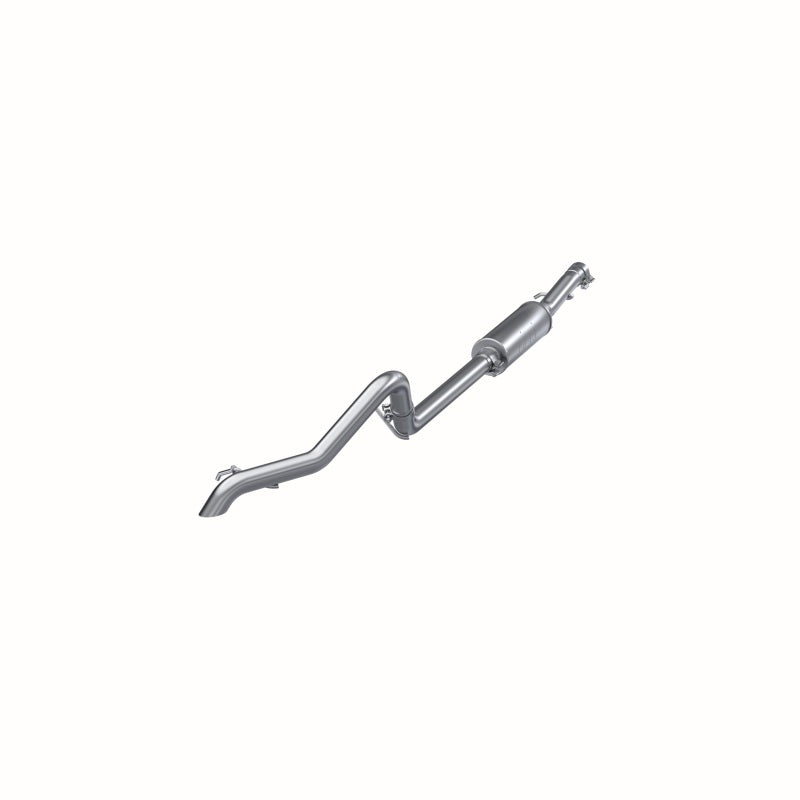 MBRP Armor Plus Series Cat Back Exhaust System for 2012-2014 Jeep Wrangler 3.6L V6 - Single Rear Exit