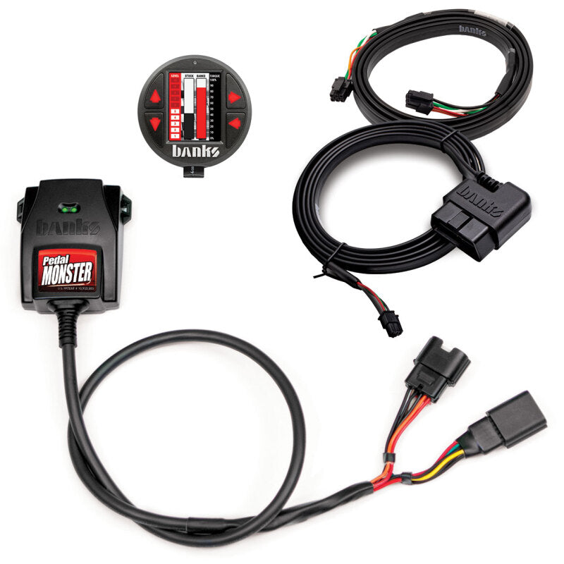Banks Power PedalMonster OBD-Connected Torque Response Controller Kit for Enhanced Throttle Control and Performance