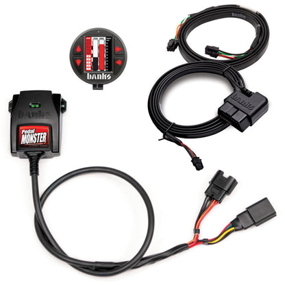 Banks Power PedalMonster OBD-Connected Torque Response Controller Kit for Enhanced Throttle Control and Performance