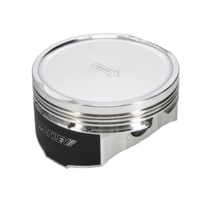 Manley Performance Chrysler Hemi 6.4L Pistons Set of 8 - 4.100 Inch Bore, 5cc Dish, 4.050 Inch Stroke, Part Number 599810C-8