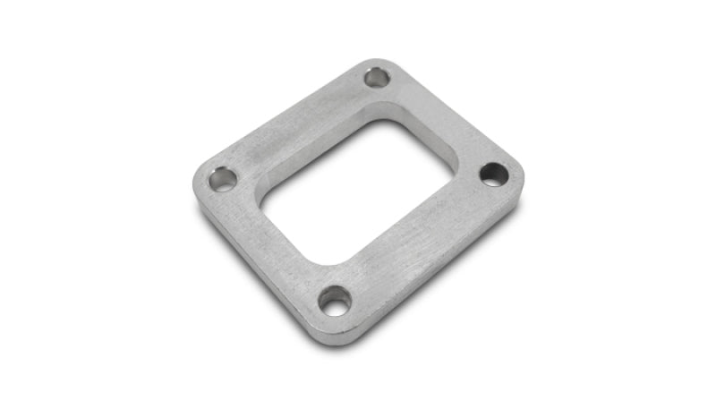 Vibrant Performance T04 Turbo Inlet Flange - 304 Stainless Steel, 3-Inch Rectangular Inlet, Part Number 1441