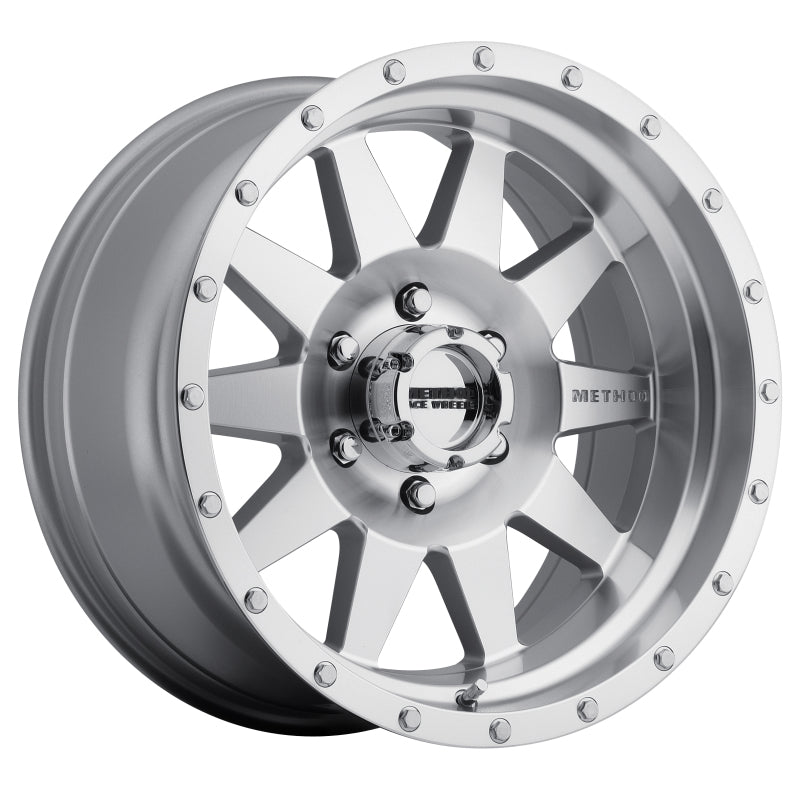 Method MR301 17x8.5 Inch Polished Aluminum Wheel with +25mm Offset and 6x5.5 Bolt Pattern
