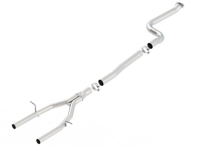 Borla 60622 Mid-Pipe with Y-Pipe for 2016-2023 Chevrolet Camaro 2.0L Turbo - Performance Exhaust Upgrade
