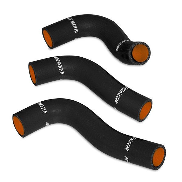 Mishimoto 94-97 Mazda Miata Black Silicone Radiator Hose Kit Part MMHOSE-MIA-94BK