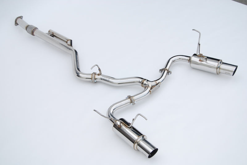 Invidia 2022+ Subaru WRX N1 Twin Outlet Single Layer Stainless Steel Tip Cat-Back Exhaust