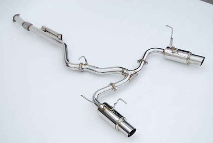 Invidia 2022+ Subaru WRX N1 Twin Outlet Single Layer SS Tip Cat-Back Exhaust