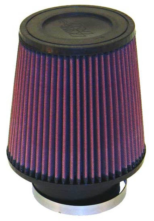 K&N Engineering RE-0950 Universal Rubber Air Filter – 3.5 Inch ID, 6 Inch Height, Reusable and Washable