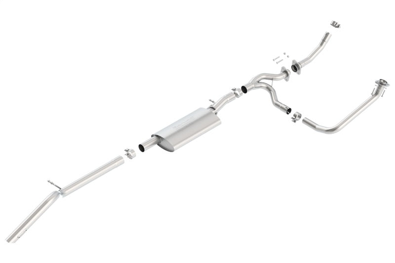 Borla High Clearance Climber Exhaust System for Jeep Wrangler JKU 3.6L V6 (2012-2015) | Part #140634