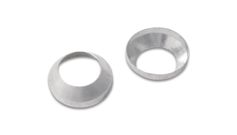 Vibrant 30 Degree Aluminum Conical Seals with 19.55mm ID - Pack of 2
