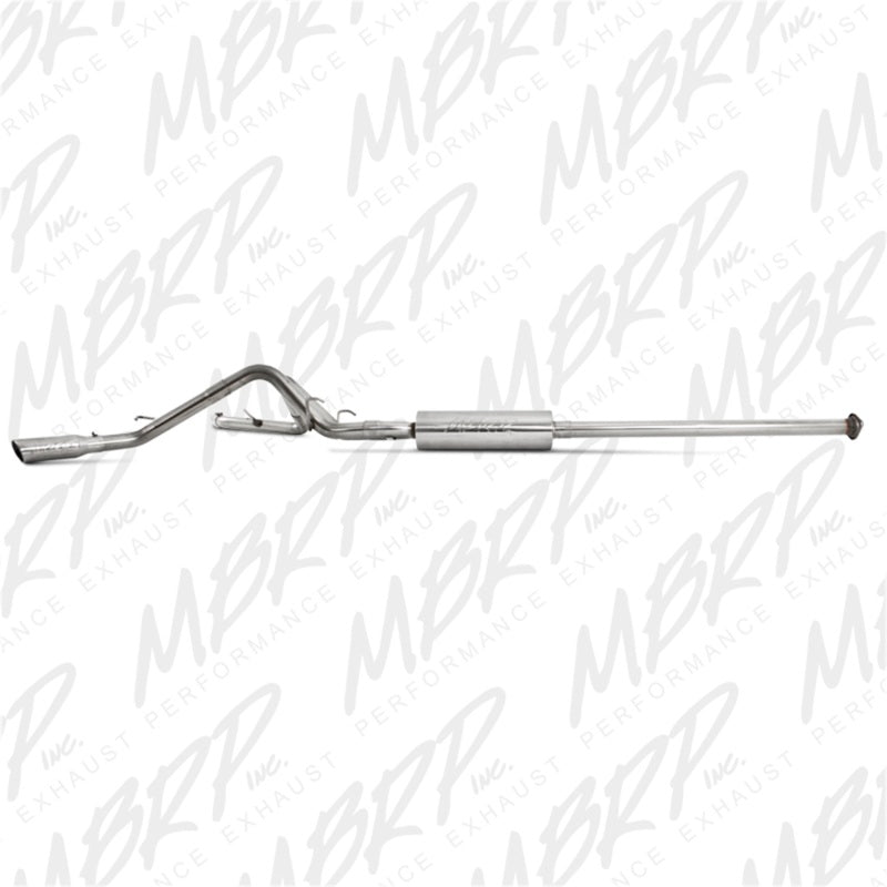 MBRP Armor Plus Series 05-13 Toyota Tacoma 4.0L Dual Split Side Exit Cat Back Exhaust System with T409 Stainless Steel and 3.5-inch Tips