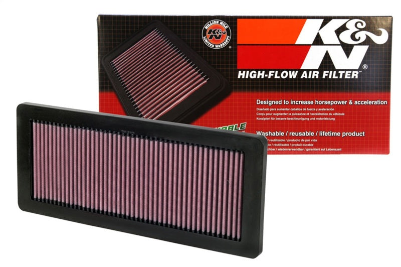 K&N Engineering Part 33-2936 High-Flow Drop-In Air Filter for Mini Cooper S R56 (2011-2013)