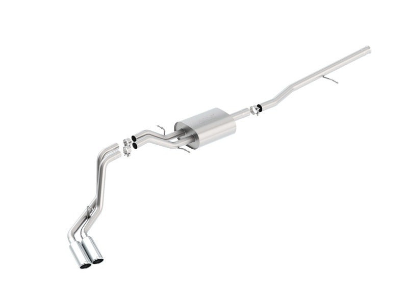 Borla S-Type Cat-Back Exhaust System for 2014-2018 Chevrolet Silverado 1500 and GMC Sierra 1500 with 5.3L V8