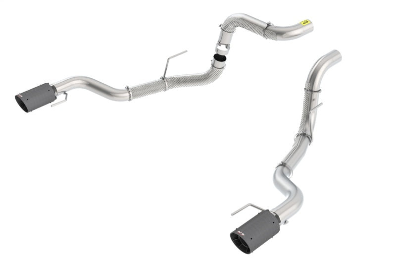 Borla 60640CFBA 3-Inch Tail Pipe Assembly with Carbon Fiber Tips for Ford F-150 (2017-2026)