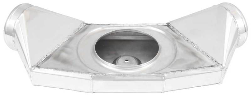 Spectre Dual Plenum Kit (Ultra Low) 120 Degree Polished Aluminum - Part Number 9824