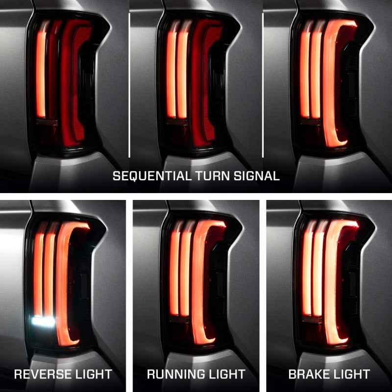 Form Lighting 24-26 Toyota Tacoma LED Tail Lights Red (pair)