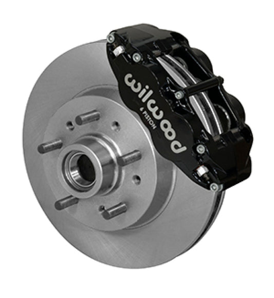 Wilwood Narrow Superlite 6R Front Brake Kit for Chevrolet and GMC C10 / C15 ½ Ton Trucks (1960-1963) – 11.86-inch Slotted Rotor with Brake Lines