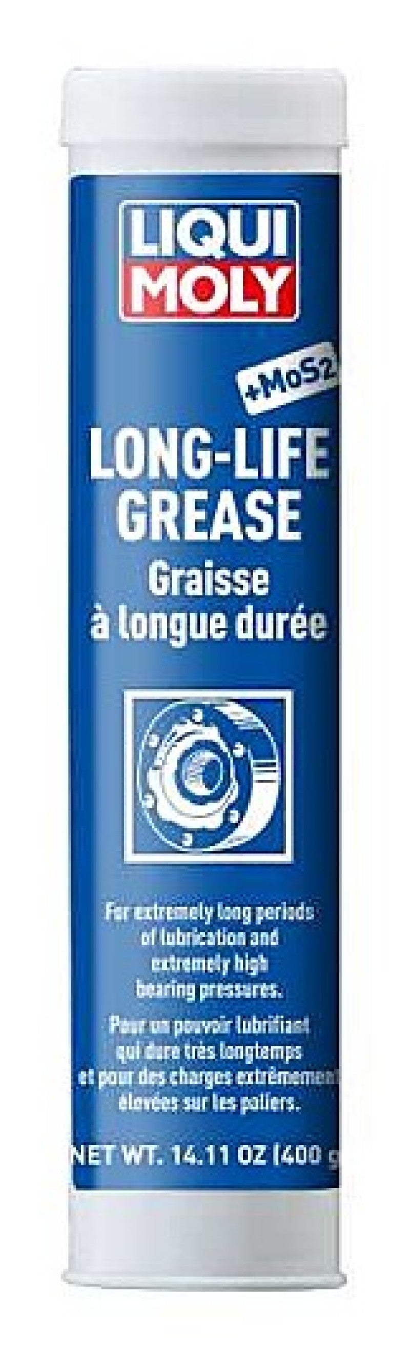 LIQUI MOLY 400g Long-Life Grease with MoS2 for Automotive Applications