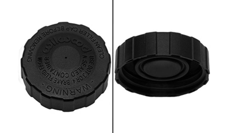 Wilwood Cap for Girling Master Cylinders with Nylon Remote Reservoirs and Vented Diaphragm - Part #330-16239
