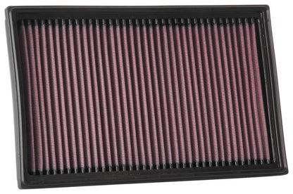 K&N Engineering 33-3111 High-Flow Drop-In Air Filter for 2017+ Audi A3 1.5L L4
