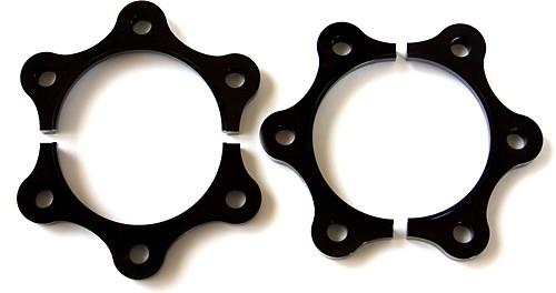 BLOX Racing Honda S2000 Racing Half Shaft Spacers - Black (Part BXDL-00101-BK)